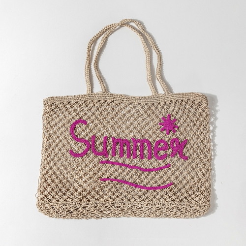 Jute handmade Summer Beach Bag
