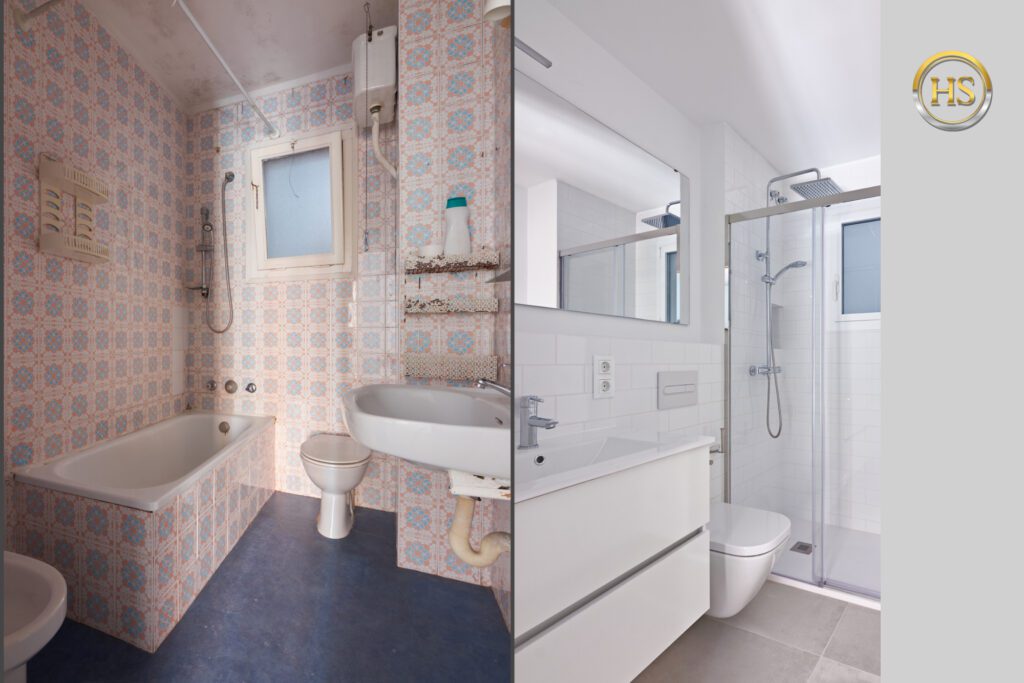 home staging before and after