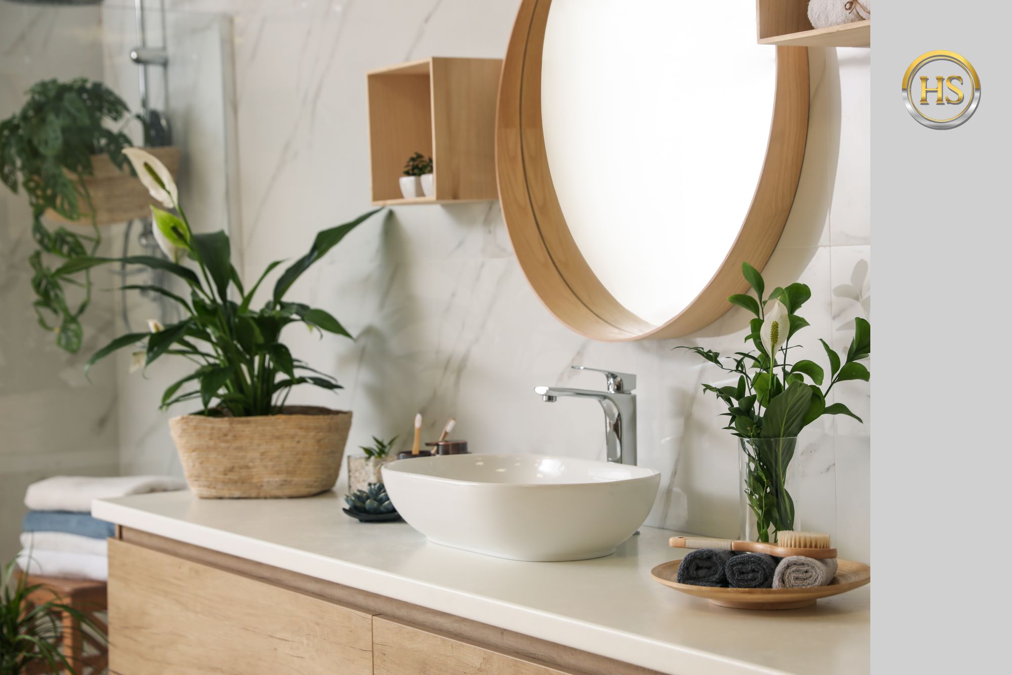 Staging with Greenery